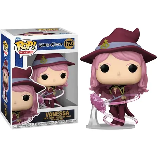 Коллекционная фигурка Funko Pop Черный Клевер Ванесса Black Clover Vanessa 10 см FP BC V 1722 - фото 1