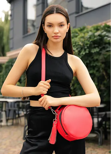 Сумка женская Sambag Bale красная 20 х 20 х 10 см (52200017) - фото 1