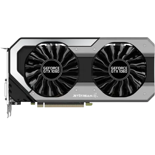 Відеокарта GeForce GTX 1060 6GB Palit JetStream (NE51060015J9-1060J) Б/В - фото 1