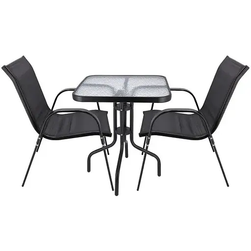Комплект садових меблів Garden Line Majorka Black