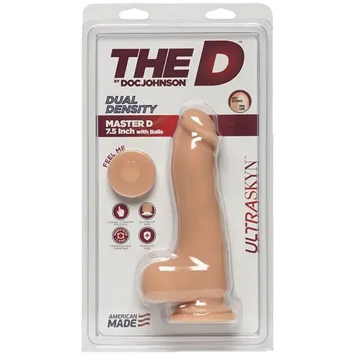 Фалоімітатор Doc Johnson The D - Master D - 7.5 - фото 2