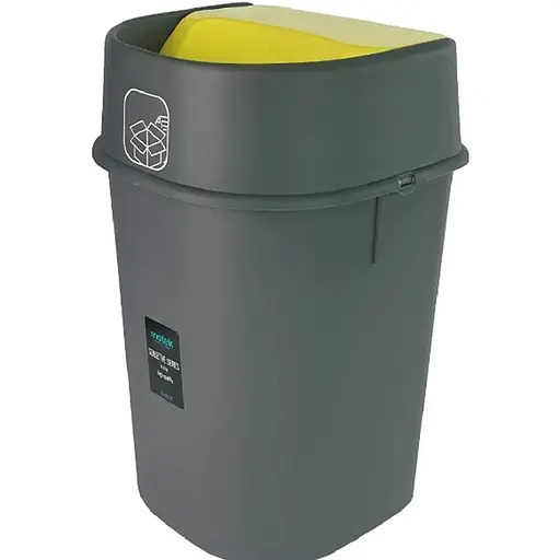 Контейнер для сортировки мусора Motek 22 л для бумаги (СPY-115 S) - фото 1