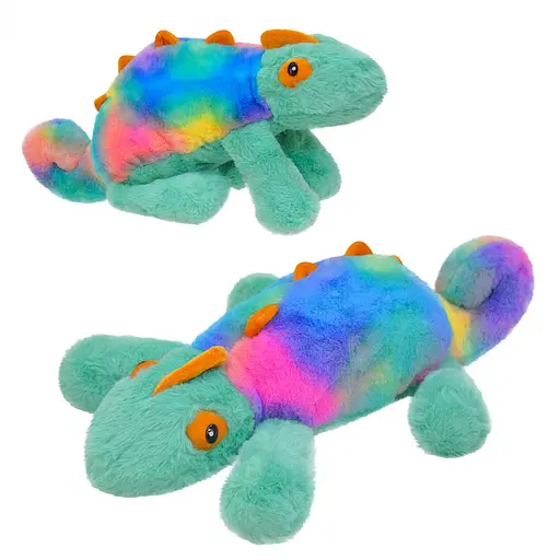 Дитяча м'яка іграшка "Барвистий хамелеон" Bambi K25914 розмір 45 см - фото 2