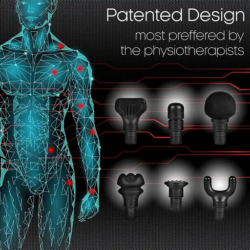 Массажный пистолет PerVita PMP10 мышечный портативный перкуссионный - фото 2