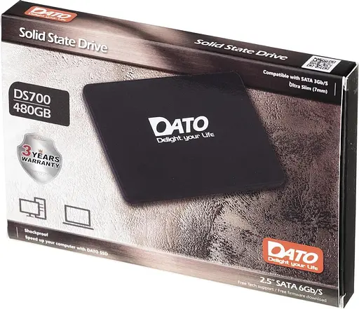 Накопичувач SSD DATO DS700 480 GB (DS700SSD-480GB) - фото 5