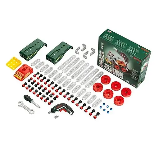 Дитячий конструктор Klein Bosch з шурупокрутом Ixolino II, 77 предметів (8497) - фото 2