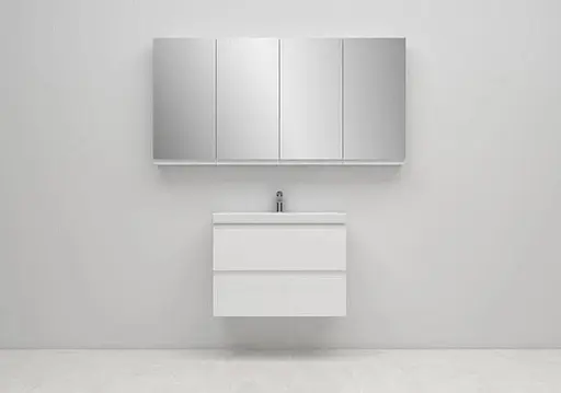 Тумба для ванной комнаты Cersanit CET В02 с умывальником Moduo Slim 50 см Белый UN509-040 30412 - фото 10