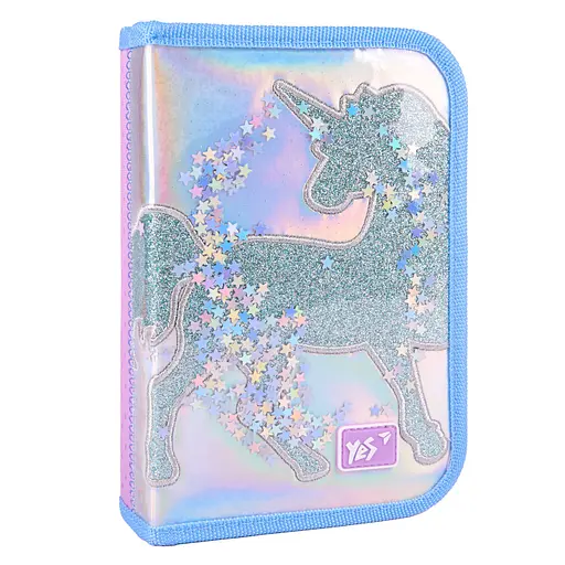 Шкільний пенал твердий одинарний без клапана Yes Your Magic Unicorn HP-02 - фото 1