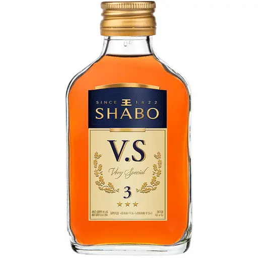 Бренді України Shabo VS 3 зірки 40% 0.1 л - фото 1