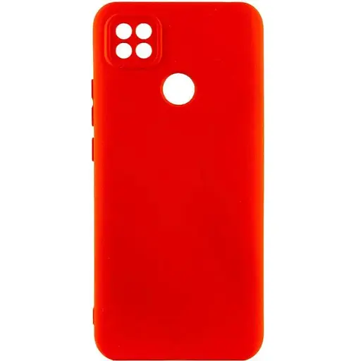 Чохол TPU Getman Liquid Silk Full Camera для Xiaomi Redmi 9C Червоний / Red