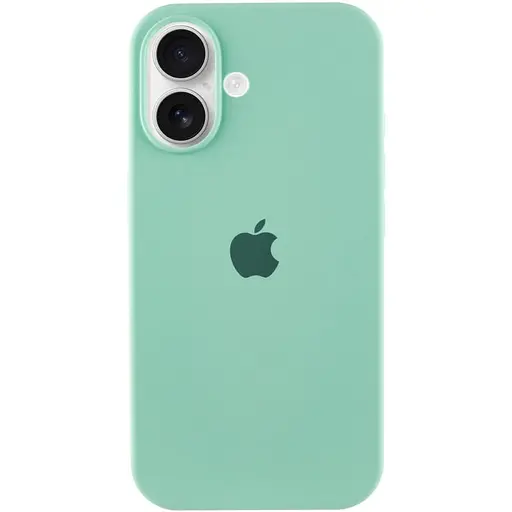Чехол Epik Silicone Case Full Protective AA для Apple iPhone 16, 6.1 Бирюзовый/Turquoise