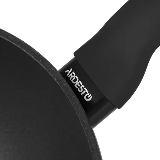 Сковорода ВОК Ardesto Gemini Lucca 28 см алюминий черная (AR1928W) - фото 4