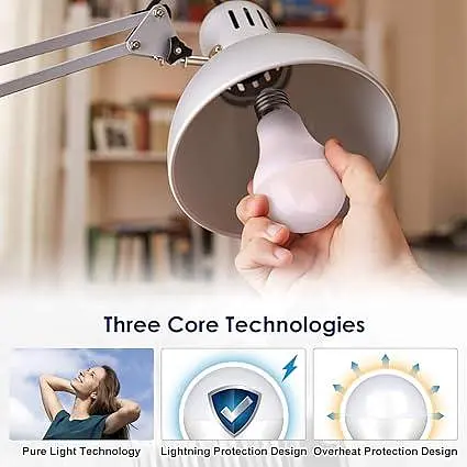 Светодиодная лампочка Famitree E27 Edison Screw, 20 Вт (150 Вт эквивалент), теплый белый, 2452 лм, без регулировки яркости - - фото 2