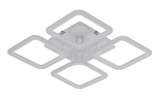 Люстра светодиодная акриловая потолочная 6110-4 WT 74W - фото 3