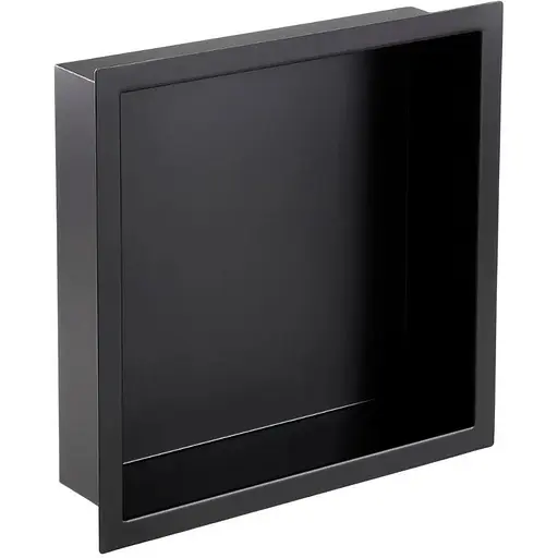 Полка в ванную Mixxus Premium Niche-0101 Black MI6678, Черный - фото 1