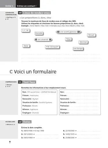 Objectif Express : Niveau 1. Cahier d'activites - фото 6