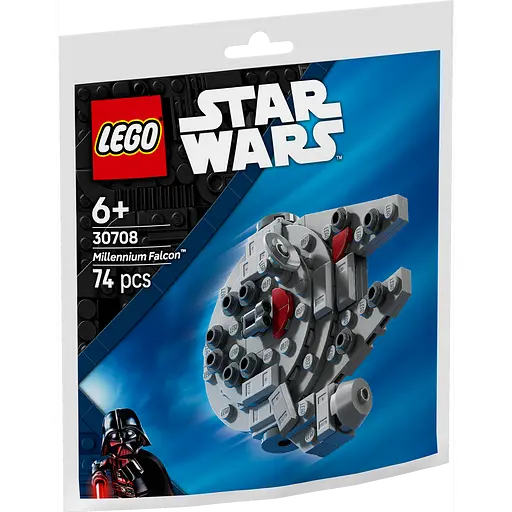 Конструктор LEGO Star Wars Минимодель Сокол тысячелетия 74 детали (30708) - фото 2