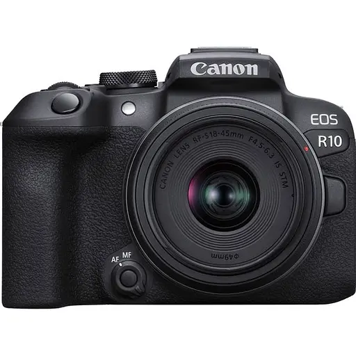 Бездзеркальний фотоапарат Canon EOS R10 Kit RF-S 18-45mm f4.5-6.3 IS STM (5331C047) UA [87318]