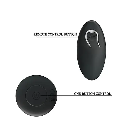 Анальна пробка Mr.Play Vibrating Anal Plug 12.4 см (чорний) - фото 6