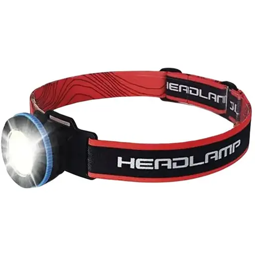 Акумуляторний налобний ліхтар на голову X-Balog NF-856 з червоним світлом для нічної рибалки - фото 1