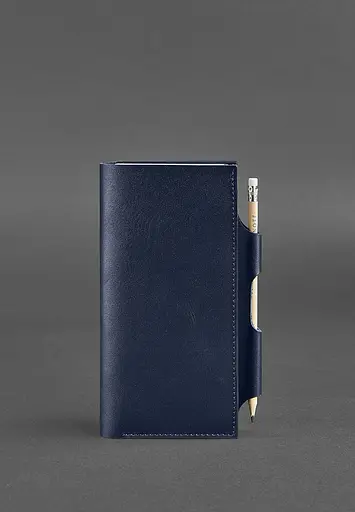 Кожаный тревел-кейс 3.0 Темно-синий - фото 2