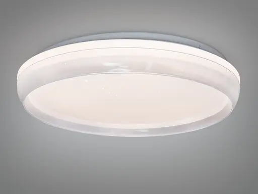 LED стельова люстра Romin біла 34 Вт до 6 м² без пульта - фото 2