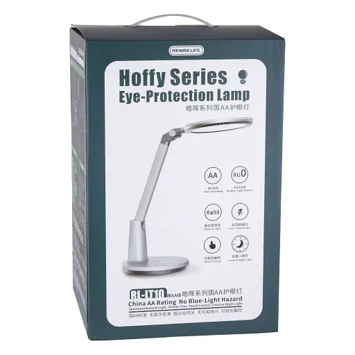 Настільна Led лампа Remax RLT10 сенсорна + таймер + ЗУ220В + 2 режими - фото 4