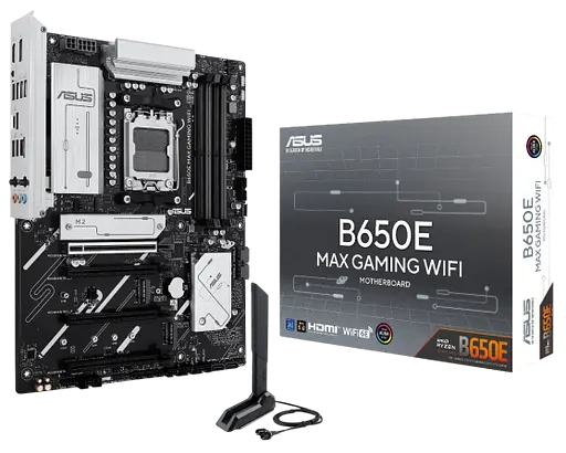 Материнська плата Asus B650E MAX Gaming WiFi Socket AM5 (B650E MAX GAMING WIFI)