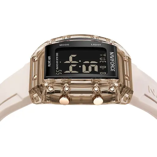 Наручний годинник жіночий Naviforce Lady Sport Золотий (3110) - фото 9