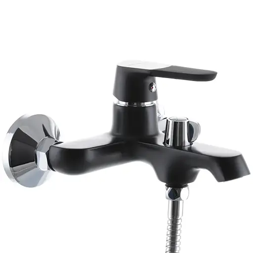 Змішувач для ванни Mixxus Premium Tiger 009 black MI0565 Чорний матовий - фото 1