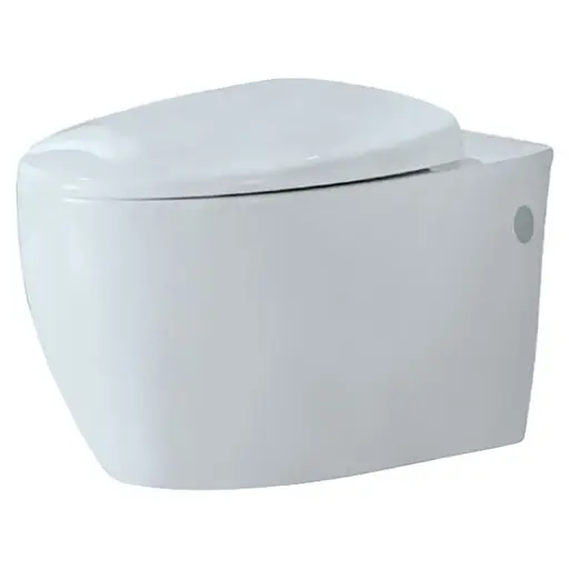 Унитаз подвесной Jaquar Vignette Prime Rimless VGS-WHT-81953 с сидением Soft Close, Белый - фото 1