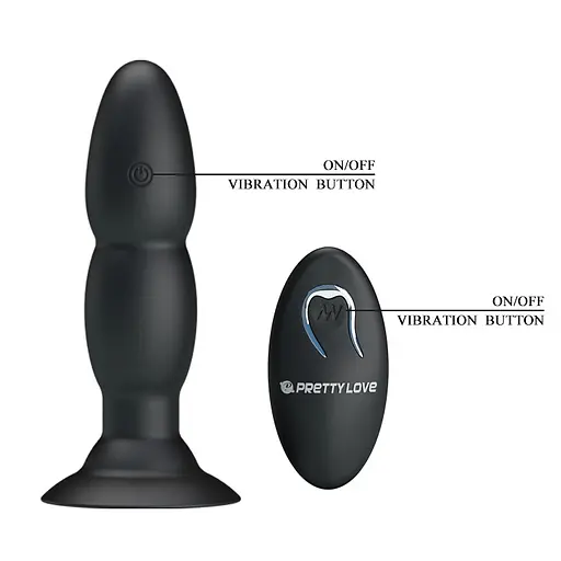 Набір секс іграшок Pretty Love Master Hunter 4 шт. чорний - фото 7