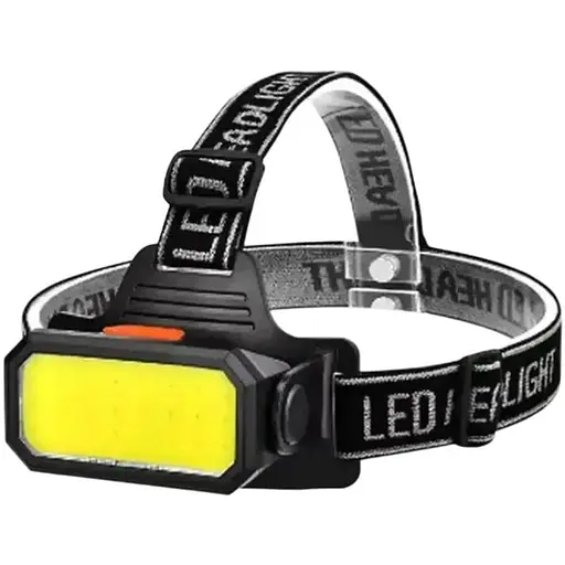 Фонарь налобный с красным и белым светом аккумуляторный X-Balog BL-5120 на голову Micro-USB 70 COB - фото 1