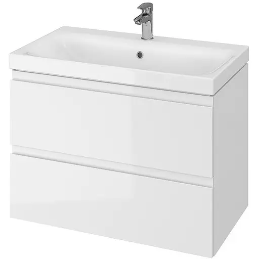 Тумба з умивальником Cersanit Moduo B14 80 білий UN509-052 - фото 1