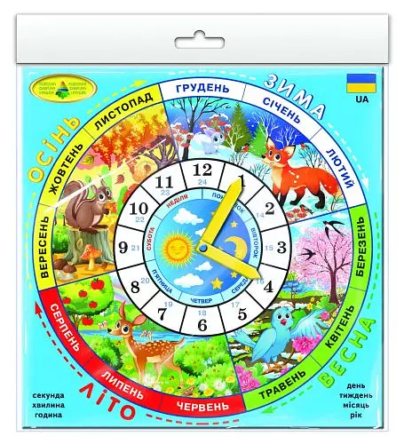 Игра Энергия плюс Изучаем время 82784 (4820121182784) - фото 1