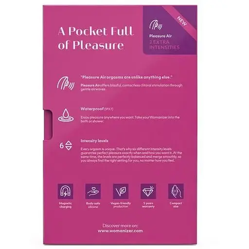 Вакуумний кліторальний стимулятор Womanizer Starlet 3 Pink - фото 8