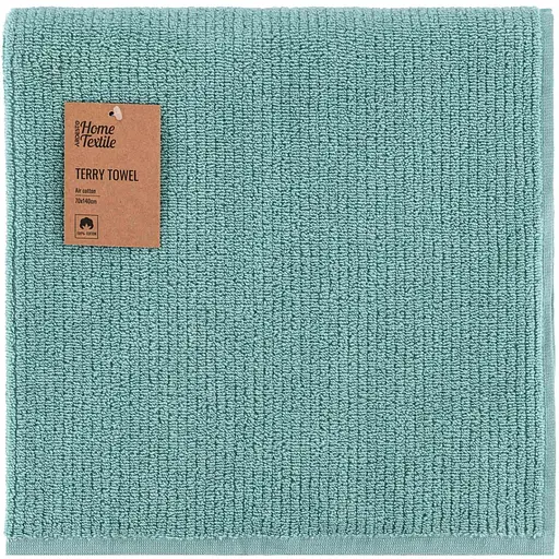 Рушник махровий Ardesto Air 70×140 см 100% бавовна бірюзовий (ART2170SA) - фото 1