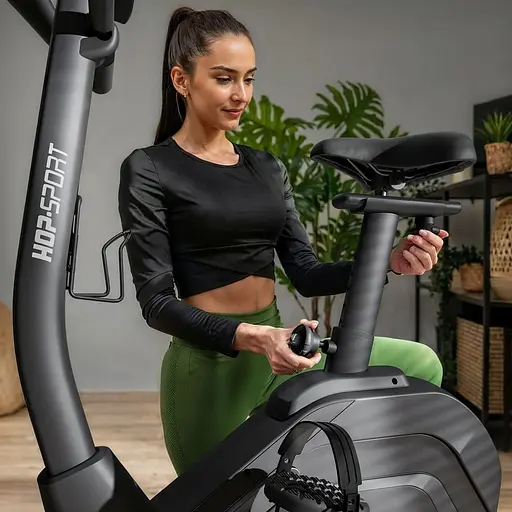 Велотренажер Hop-Sport Argo HS-120H чорний - фото 7