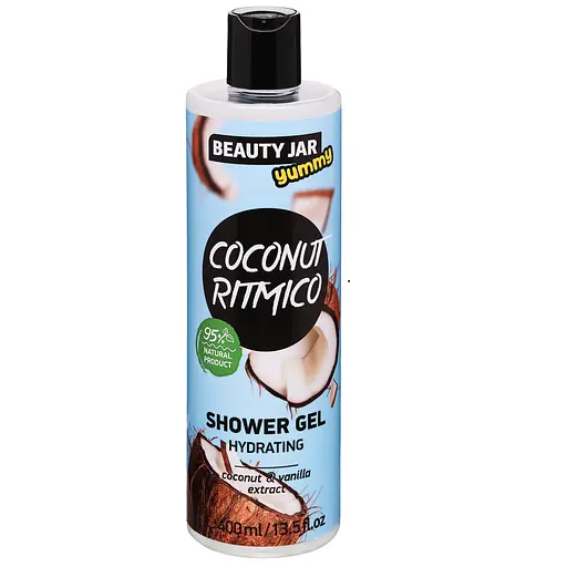 Гель для душу Beauty Jar Ритмічний кокос Yummy 400 мл - фото 1