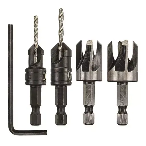 Набір системи свердління отворів DeWalt по деревині 5 предметів (DT7620) - фото 2