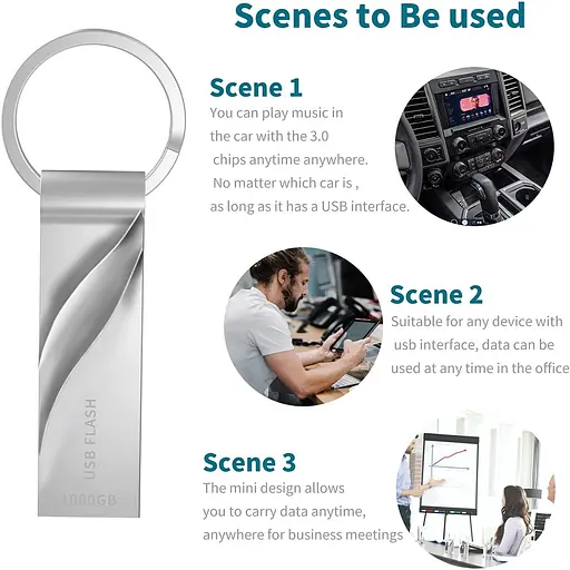 Флешнакопитель флешка 1000 гб 1тб Usb 2.0 - фото 2