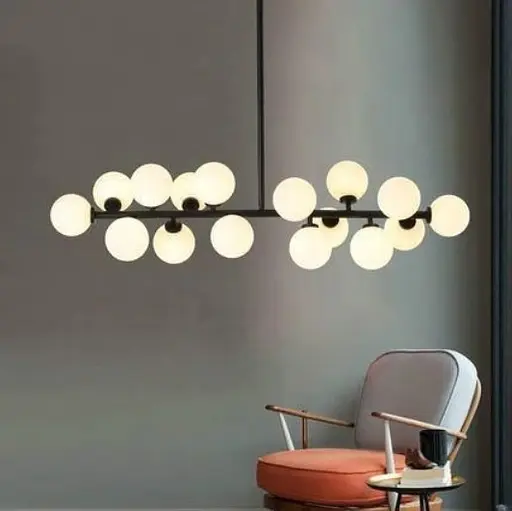 Люстра Brille молекула подвесная LED 36W WW BK (BL-835S/4) - фото 8