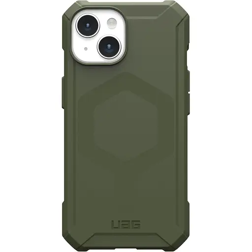 Оригінальний протиударний чохол UAG Essential Armor MagSafe для Iphone 15 Olive Drab 114288117272 - фото 8