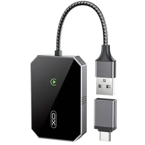 Адаптер для Carplay XO CZ016 LED індикатор модулі Wi-Fi/Bluetooth V5.0 з iPhone