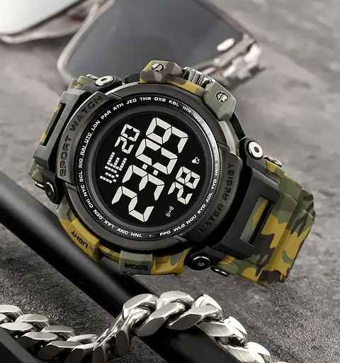Годинник чоловічий наручний спортивний Skmei 2422 (Камуфляж) - фото 6