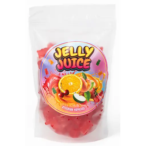 Мармелад желейный Jelly Juice Funny Bears Клубничный с натуральным соком 1 кг