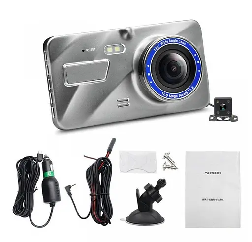 Автомобильный видеорегистратор DVR A-11TP (2 камеры) Full HD - фото 6