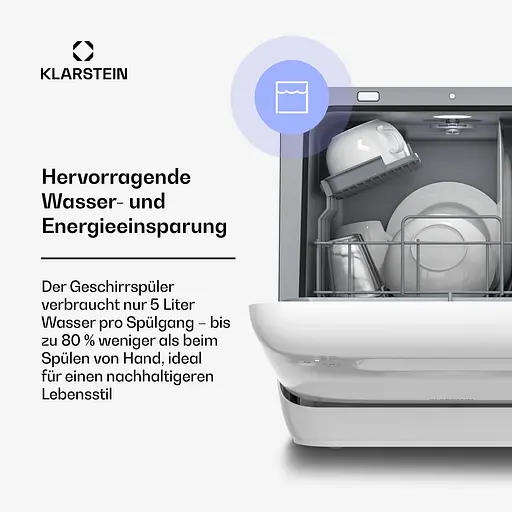 Посудомийна машина Klarstein Aquatica (10047348) - фото 6