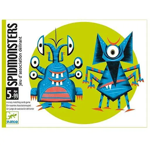 Настольная игра Djeco Быстрые монстры (Spidmonsters) (DJ05193) - фото 1