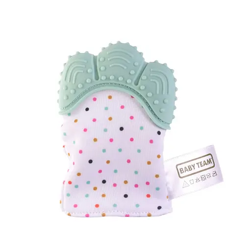 Дитячий прорізувач-рукавичка 4090_бірюзовий - фото 2